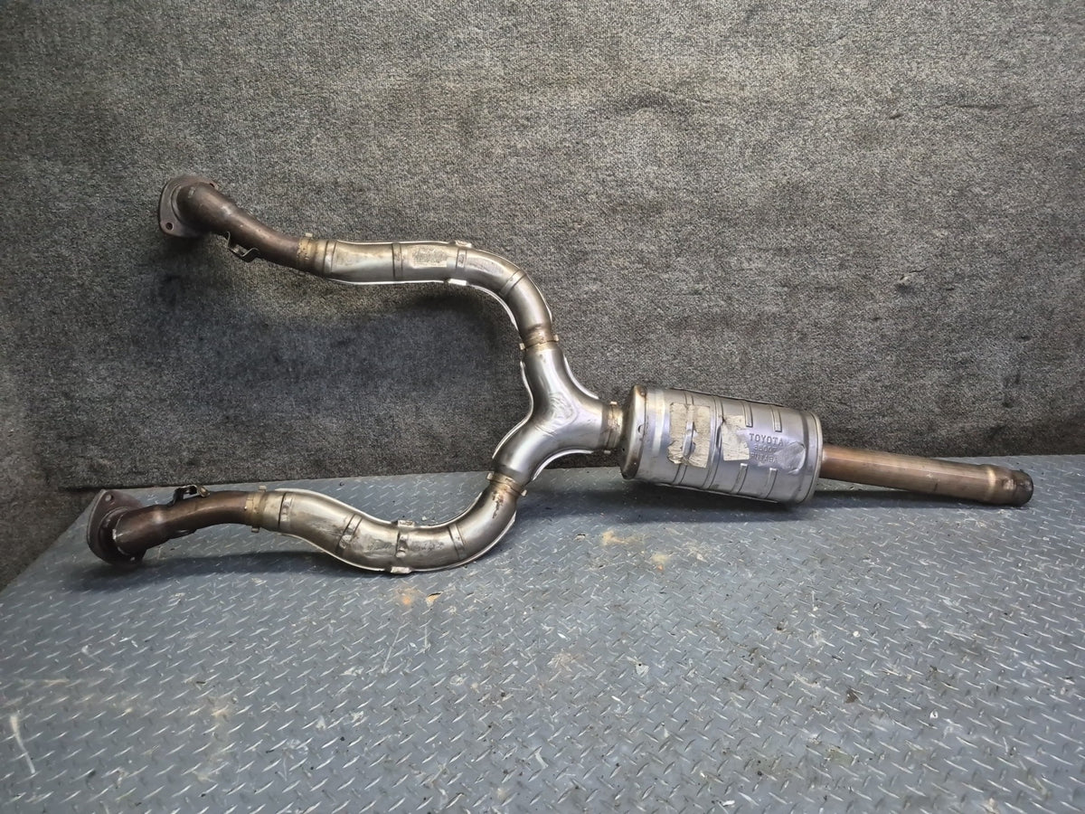 98-00 Lexus UCF20L LS400 Exhaust Resonator Intermediate Pipe 139K Miles OEM