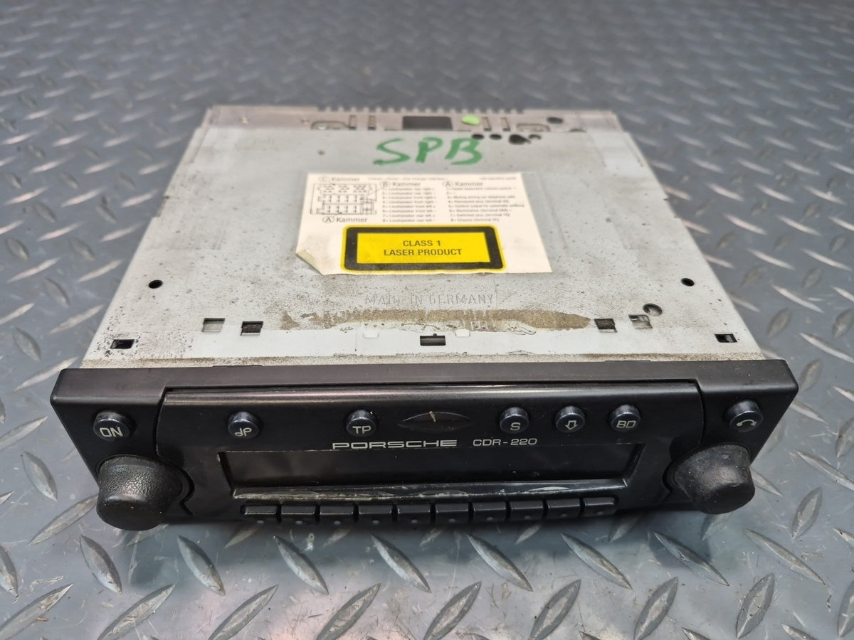 1999-2001 Porsche Boxster 986 CDR220 CD Disc Radio Audio Player Receiver
