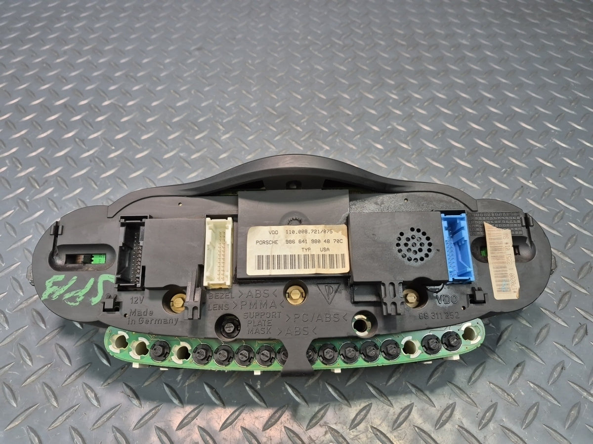 2000 Porsche Boxster 986 M/T Instrument Cluster Gauge Speedometer 98664198048