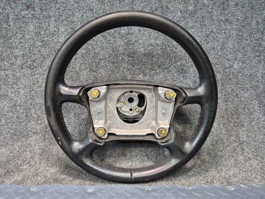 1997-2004 Porsche Boxster 986 M/T 4-SPOKE Driver Steering Leather Black