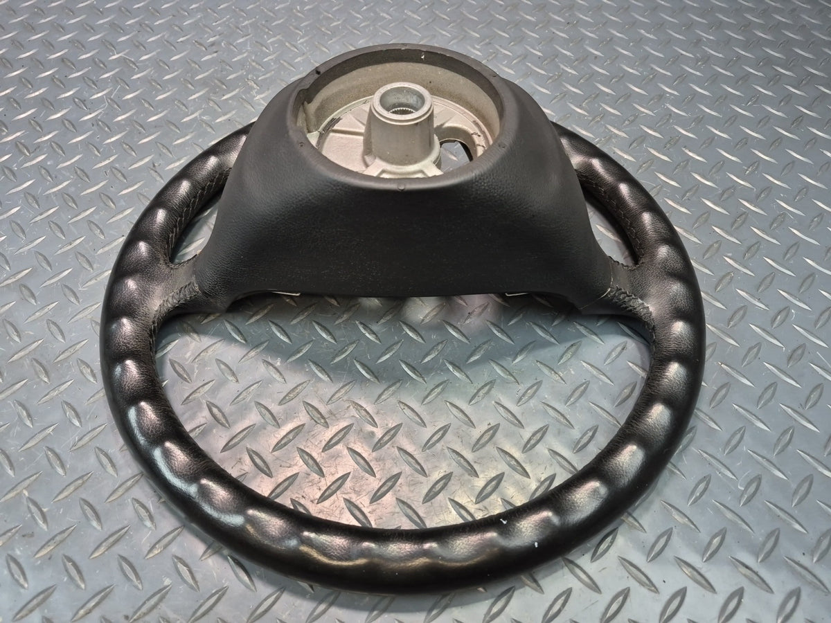1997-2004 Porsche Boxster 986 M/T 4-SPOKE Driver Steering Leather Black