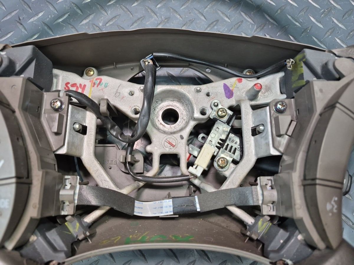 2003-2009 Lexus UZJ120L GX470 Leather Wood Steering W/ Controls