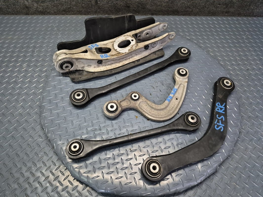 18-25 Audi F5A A5 S5 AWD Set of 5 Rear Right Upper & Lower Control Arm 49K OEM