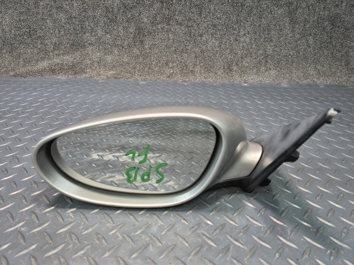 1997-2004 Porsche Boxster 986 Left Door Exterior Side View Heated Mirror Silver