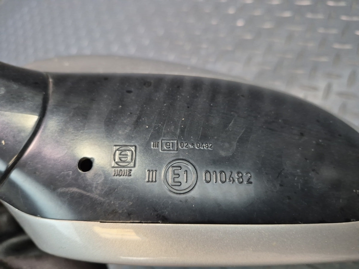 1997-2004 Porsche Boxster 986 Left Door Exterior Side View Heated Mirror Silver