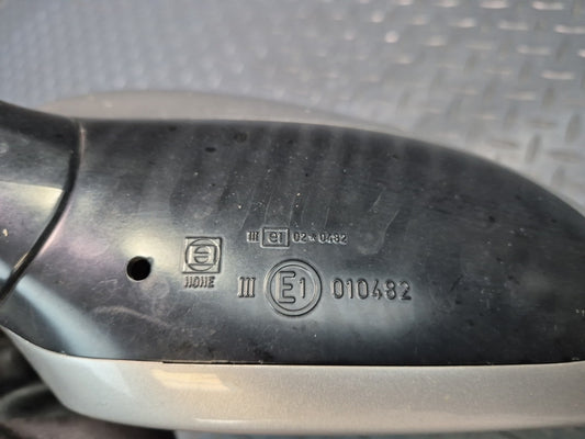 1997-2004 Porsche Boxster 986 Left Door Exterior Side View Heated Mirror Silver