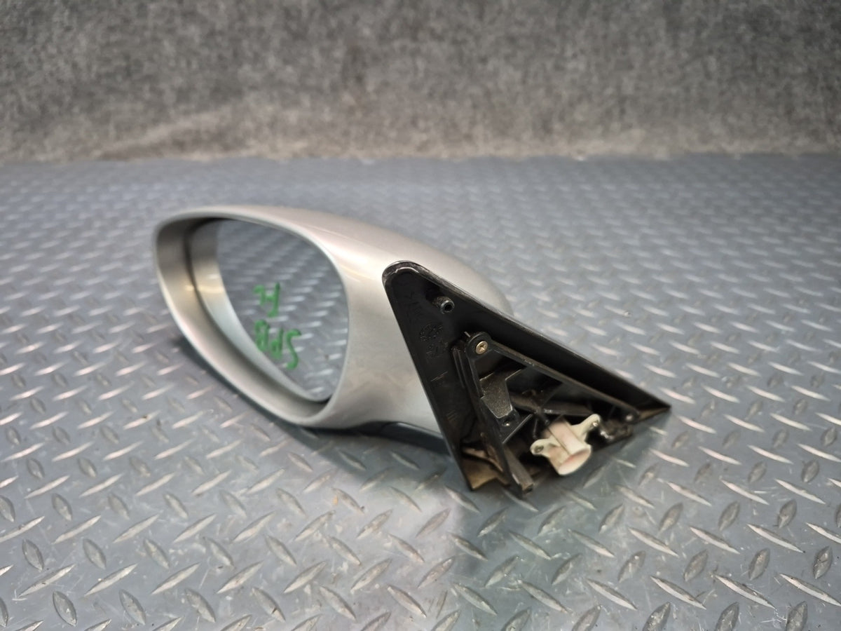 1997-2004 Porsche Boxster 986 Left Door Exterior Side View Heated Mirror Silver