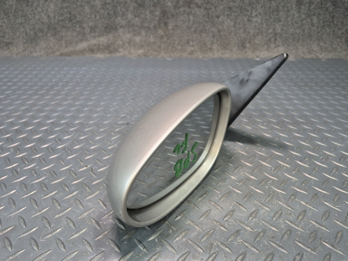 1997-2004 Porsche Boxster 986 Left Door Exterior Side View Heated Mirror Silver
