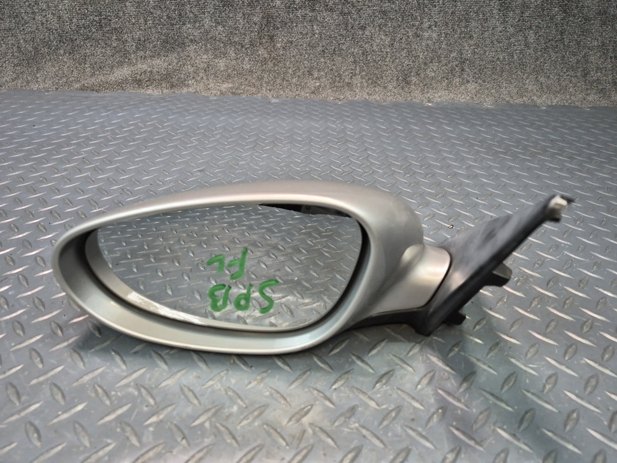 1997-2004 Porsche Boxster 986 Left Door Exterior Side View Heated Mirror Silver