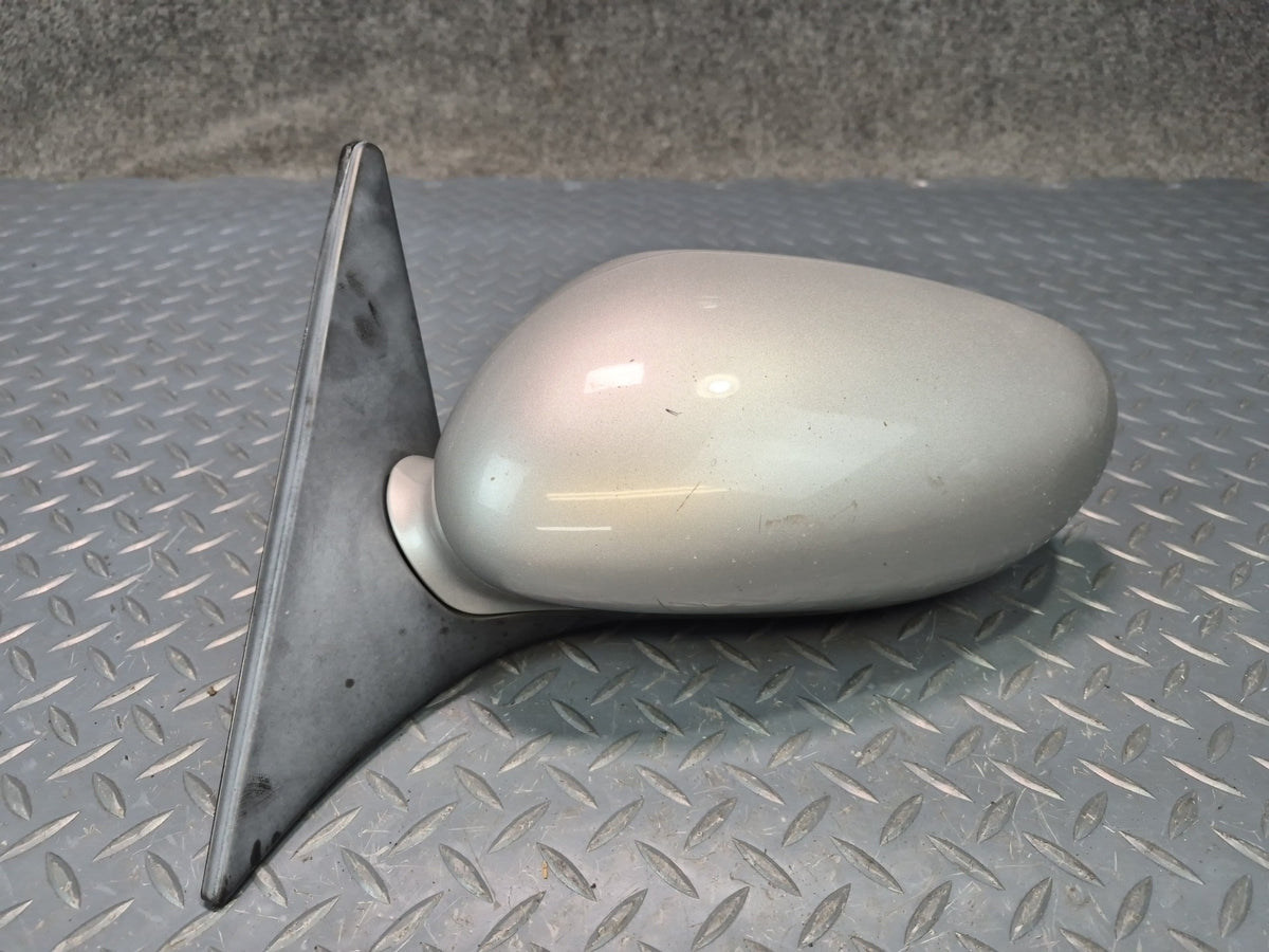 1997-2004 Porsche Boxster 986 Left Door Exterior Side View Heated Mirror Silver