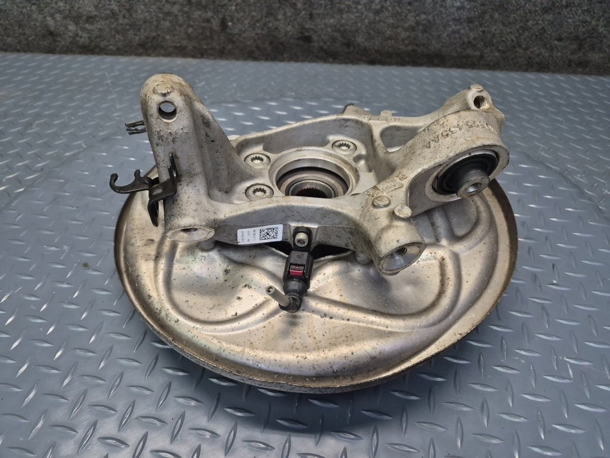18-25 Audi A4 S4 A5 S5 AWD Rear Left Spindle Knuckle Wheel Hub Bearing 49K OEM