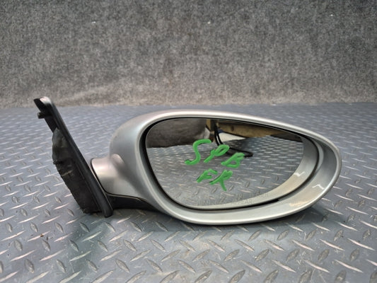 1997-2004 Porsche Boxster 986 Right Door Exterior Side View Heated Mirror Silver