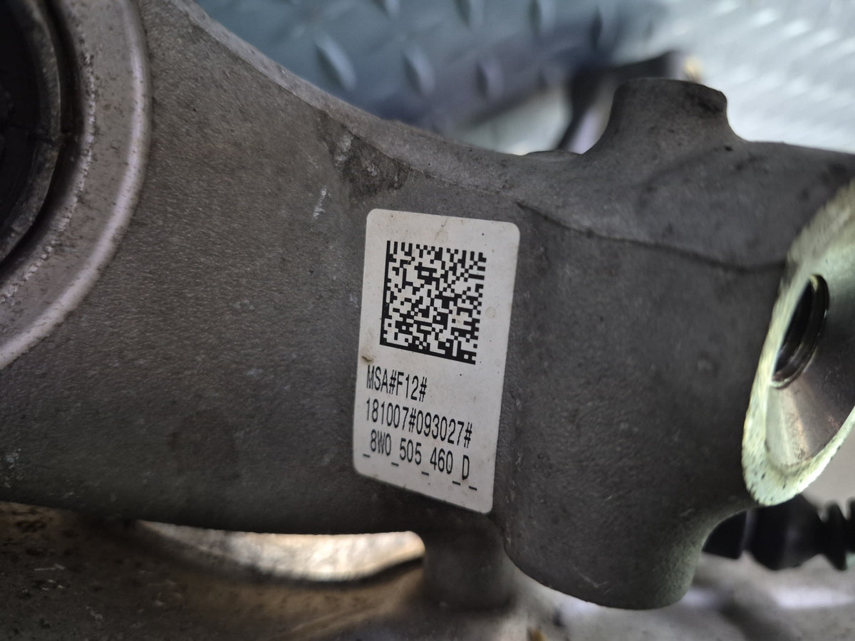 18-25 Audi A4 S4 A5 S5 AWD Rear Right Spindle Knuckle Wheel Hub Bearing 49K OEM