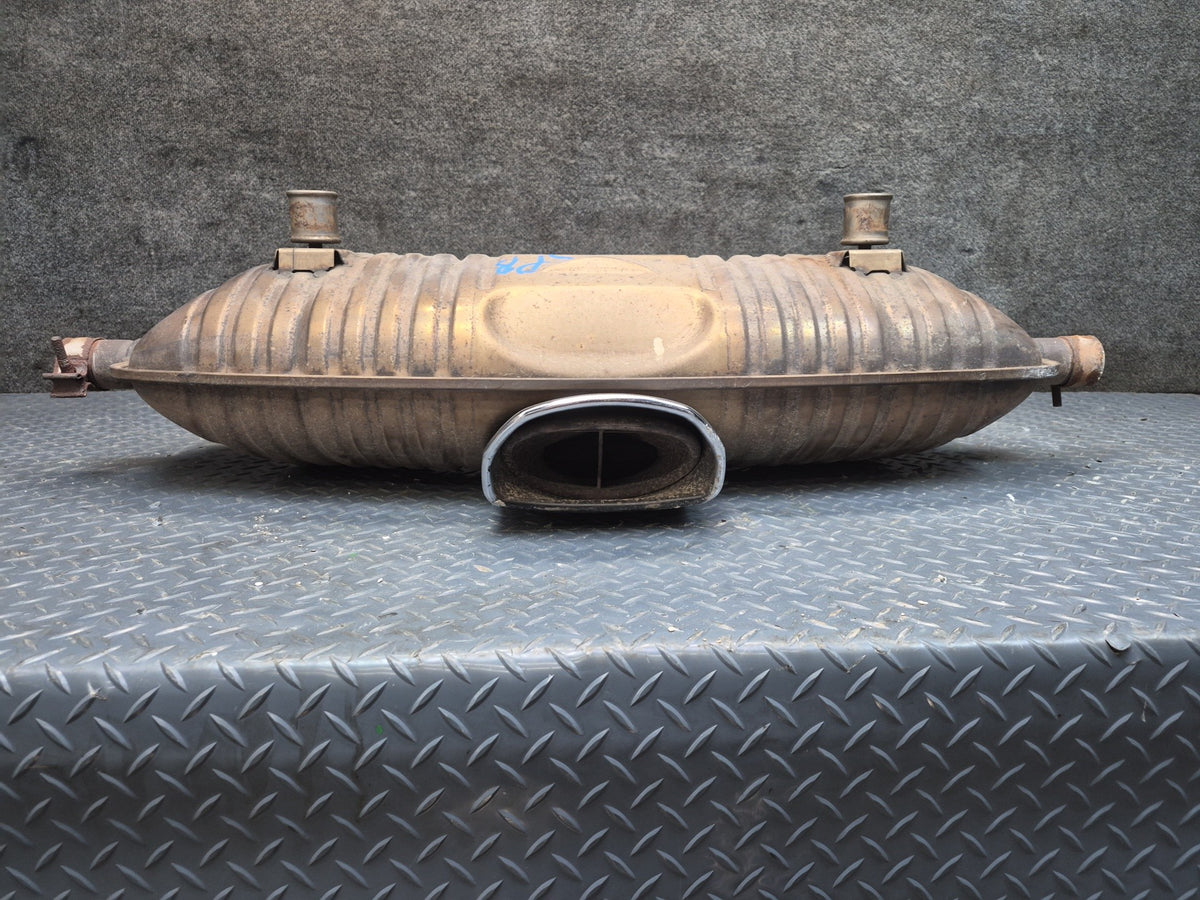 2000-2002 Porsche Boxster 986 2.7L MT Engine Rear Exhaust Muffler Assembly