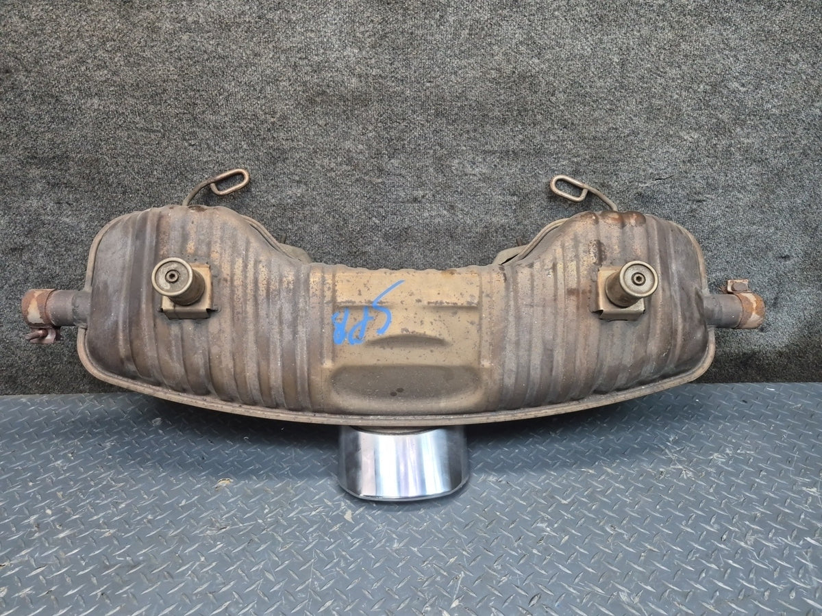 2000-2002 Porsche Boxster 986 2.7L MT Engine Rear Exhaust Muffler Assembly