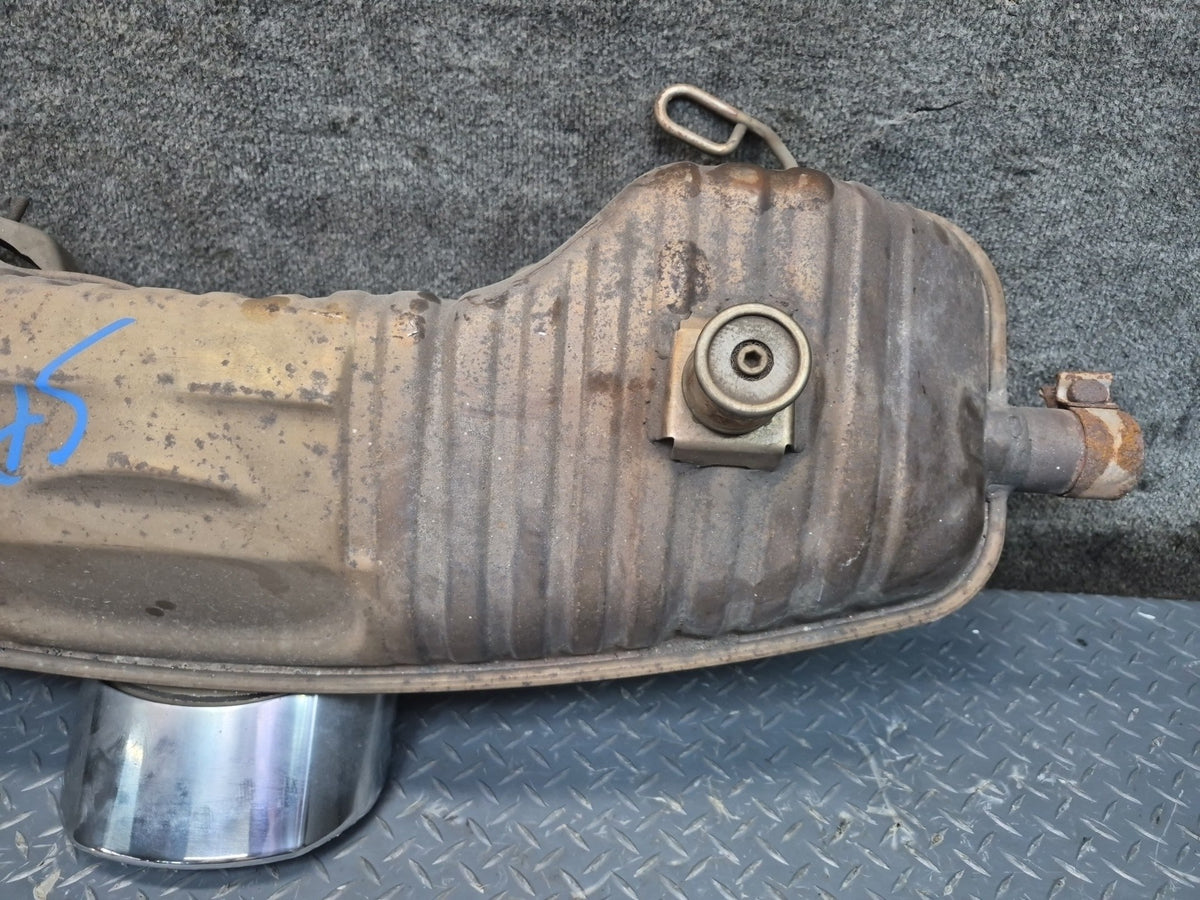 2000-2002 Porsche Boxster 986 2.7L MT Engine Rear Exhaust Muffler Assembly