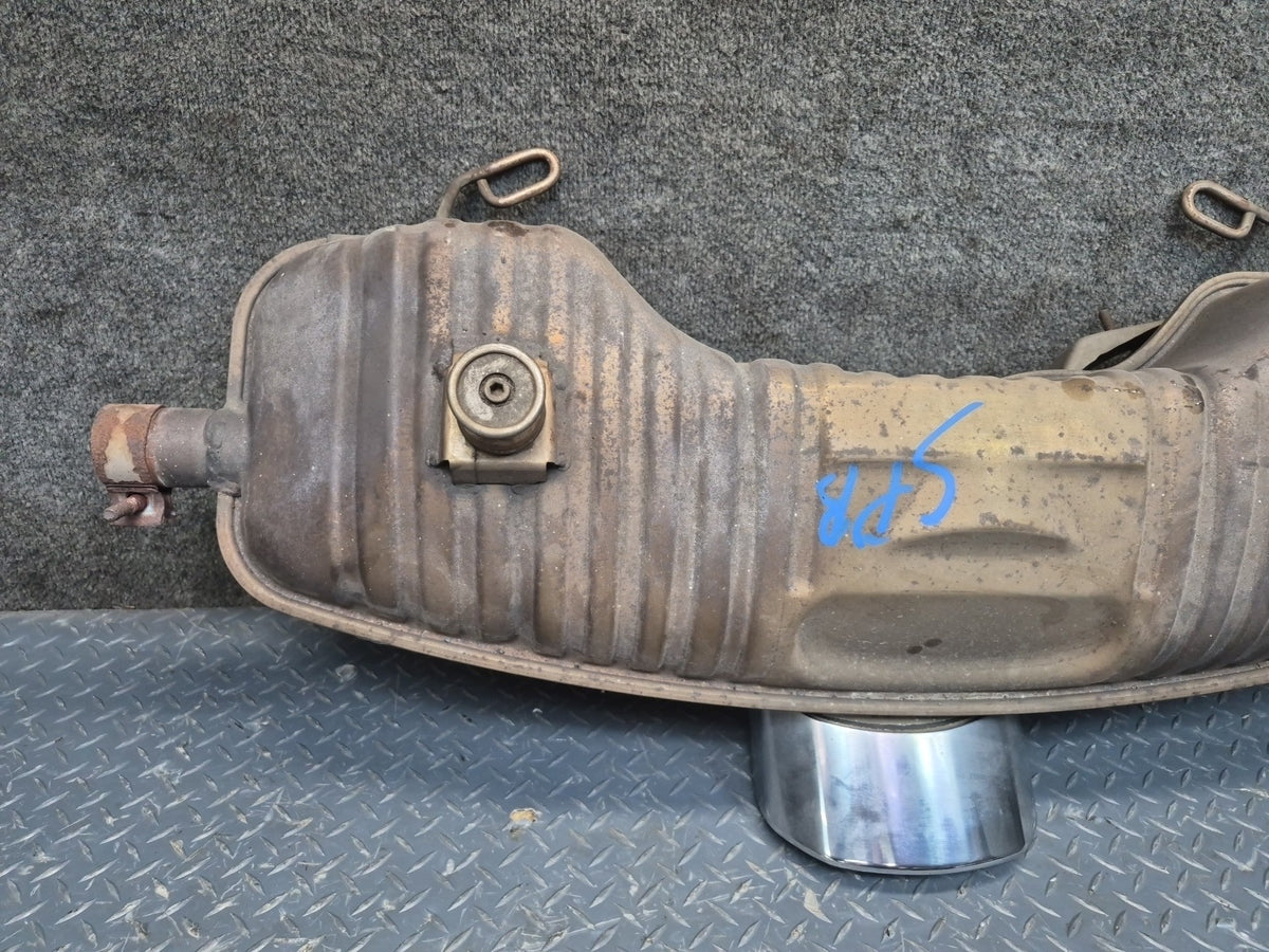 2000-2002 Porsche Boxster 986 2.7L MT Engine Rear Exhaust Muffler Assembly