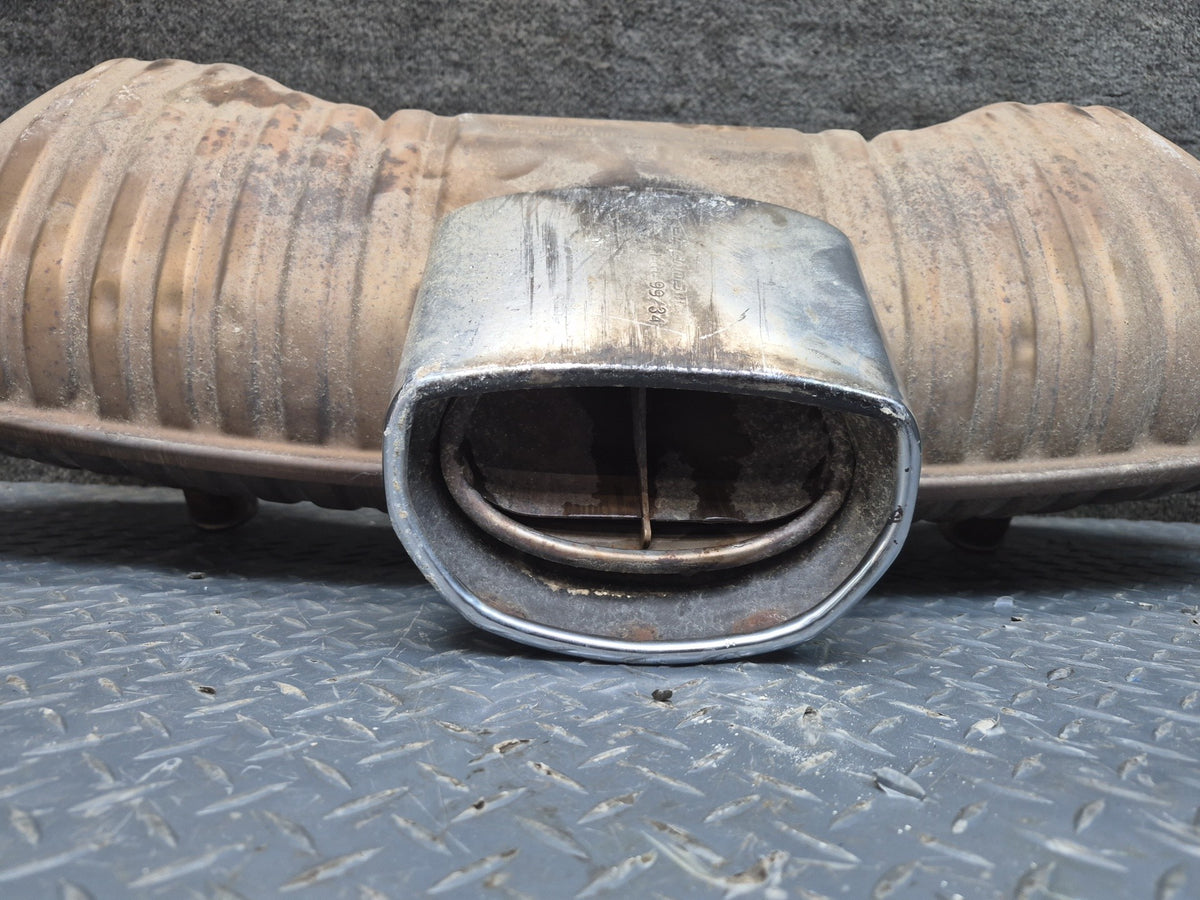 2000-2002 Porsche Boxster 986 2.7L MT Engine Rear Exhaust Muffler Assembly