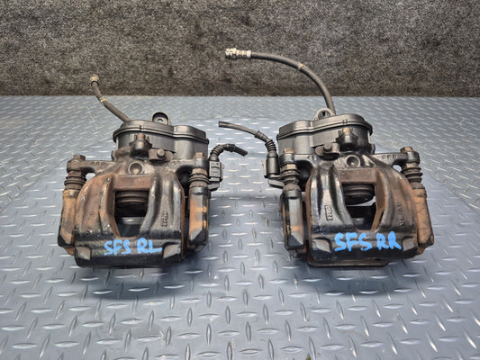 18-25 Audi A4 S4 A5 S5 Rear Left & Right Brake Caliper Set of 2 49K Miles OEM