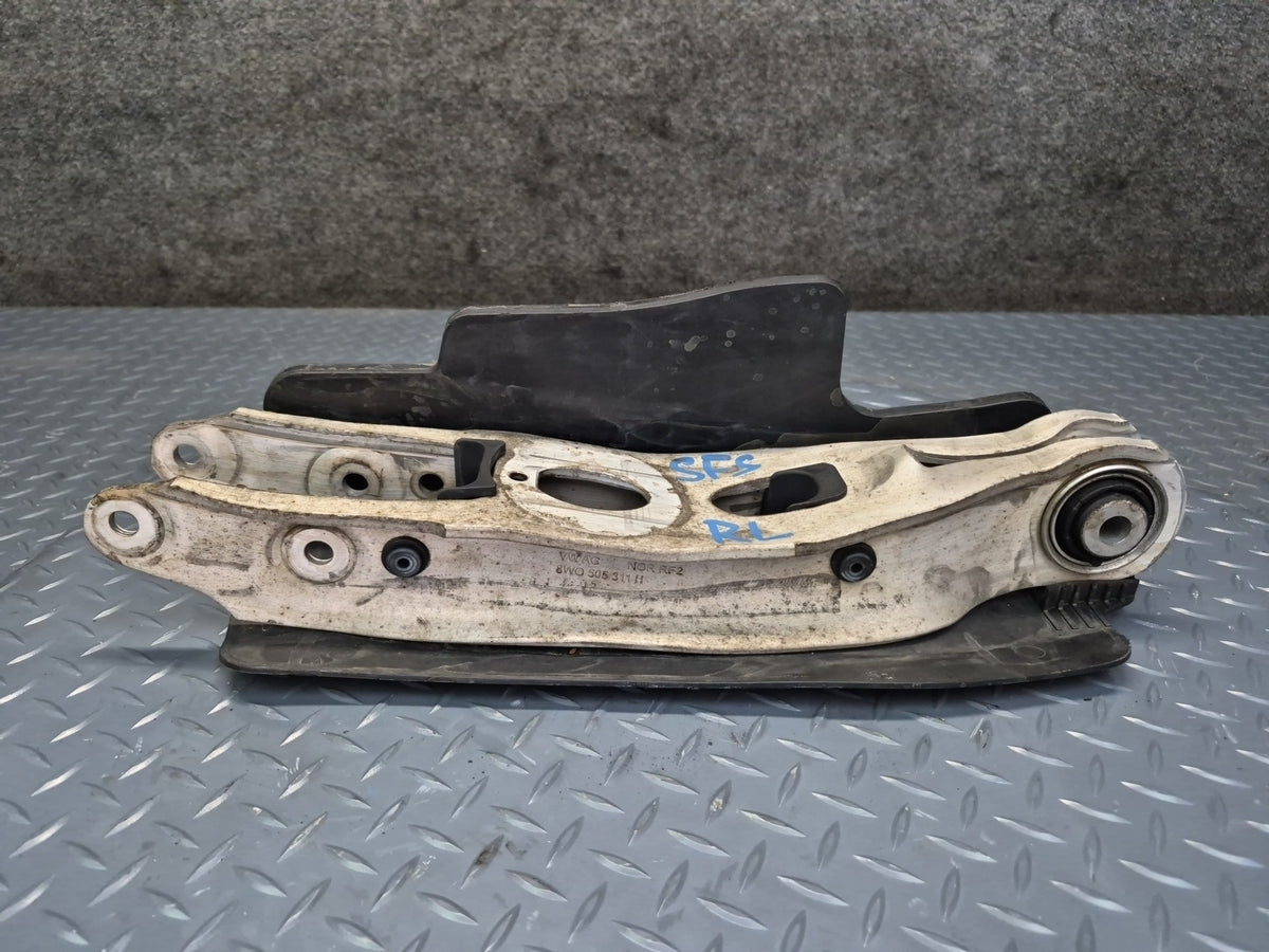 18-25 Audi F5A A5 S5 AWD Set of 5 Rear Left Upper & Lower Control Arm 49K OEM
