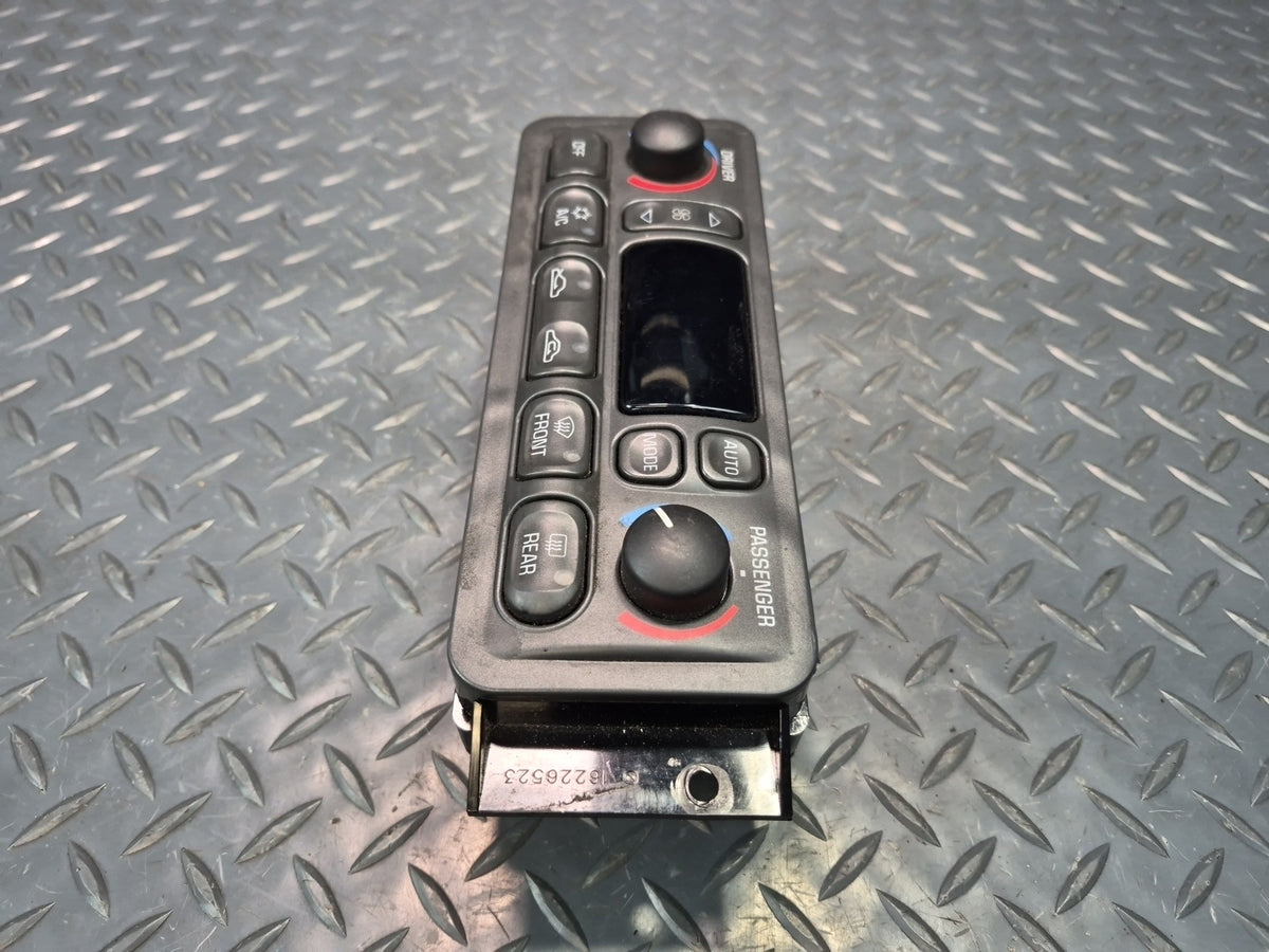 97-04 Chevrolet Corvette C5 A/C Climate Control Switch Panel 09352181 OEM