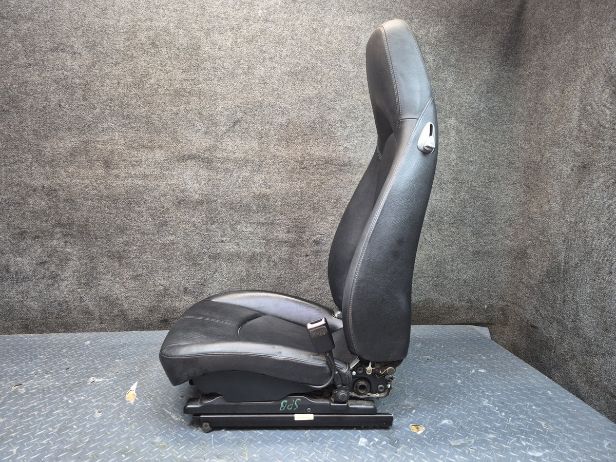 2005-2012 Porsche Boxster 987 Front Left & Right Side Leather Seat Black Set
