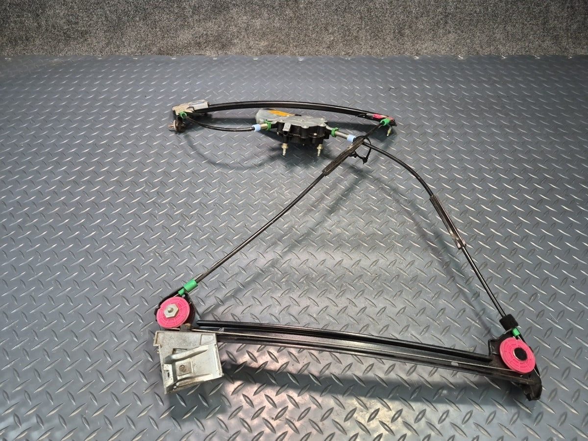 97-04 Chevrolet Corvette C5 Left Door Window Regulator w Motor 10413039 OEM