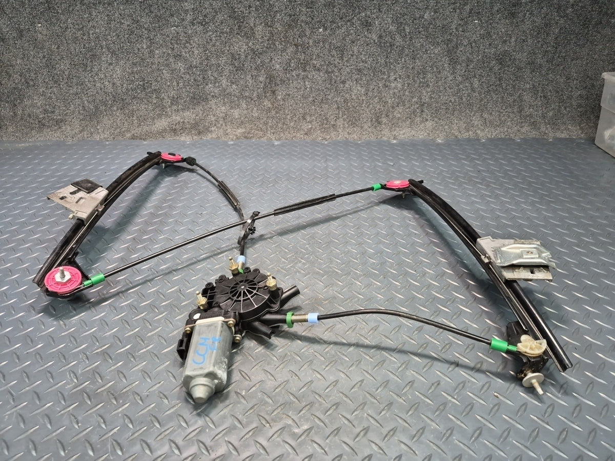 97-04 Chevrolet Corvette C5 Right Door Window Regulator w Motor 10413040 OEM