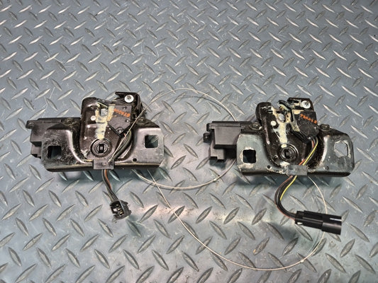 98-04 Chevrolet Corvette C5 Targa Set of 2 Rear Trunk Lock Latch Actuator OEM