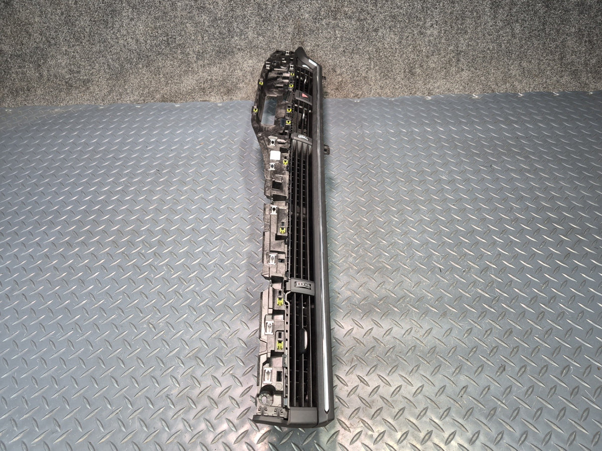 18-25 Audi A4 S4 A5 S5 Front Center Dash A/C Air Vent w Hazard Switch Black OEM