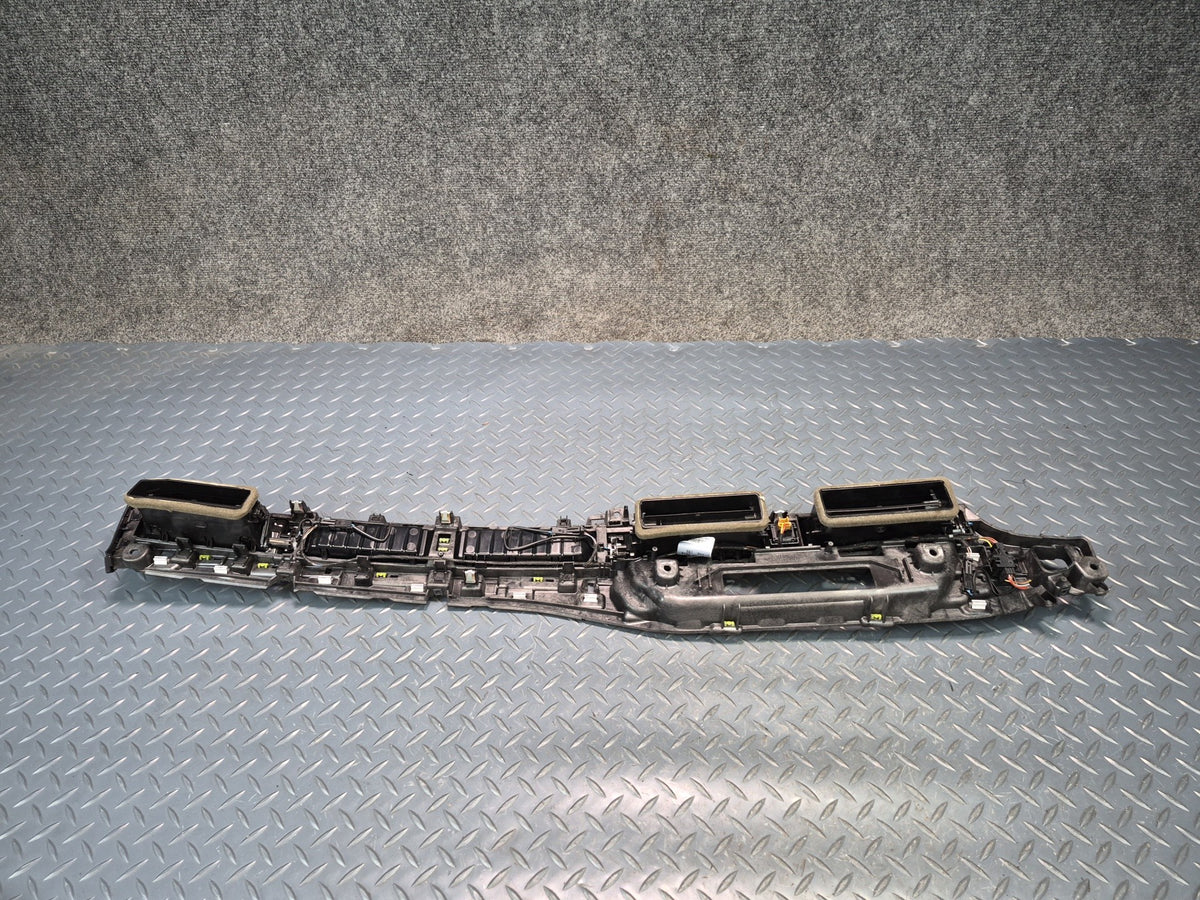18-25 Audi A4 S4 A5 S5 Front Center Dash A/C Air Vent w Hazard Switch Black OEM