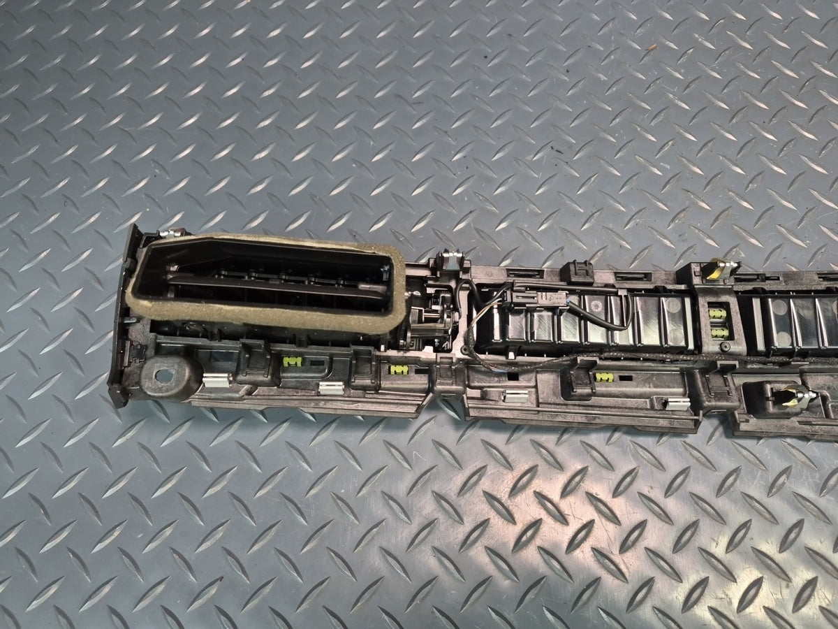 18-25 Audi A4 S4 A5 S5 Front Center Dash A/C Air Vent w Hazard Switch Black OEM