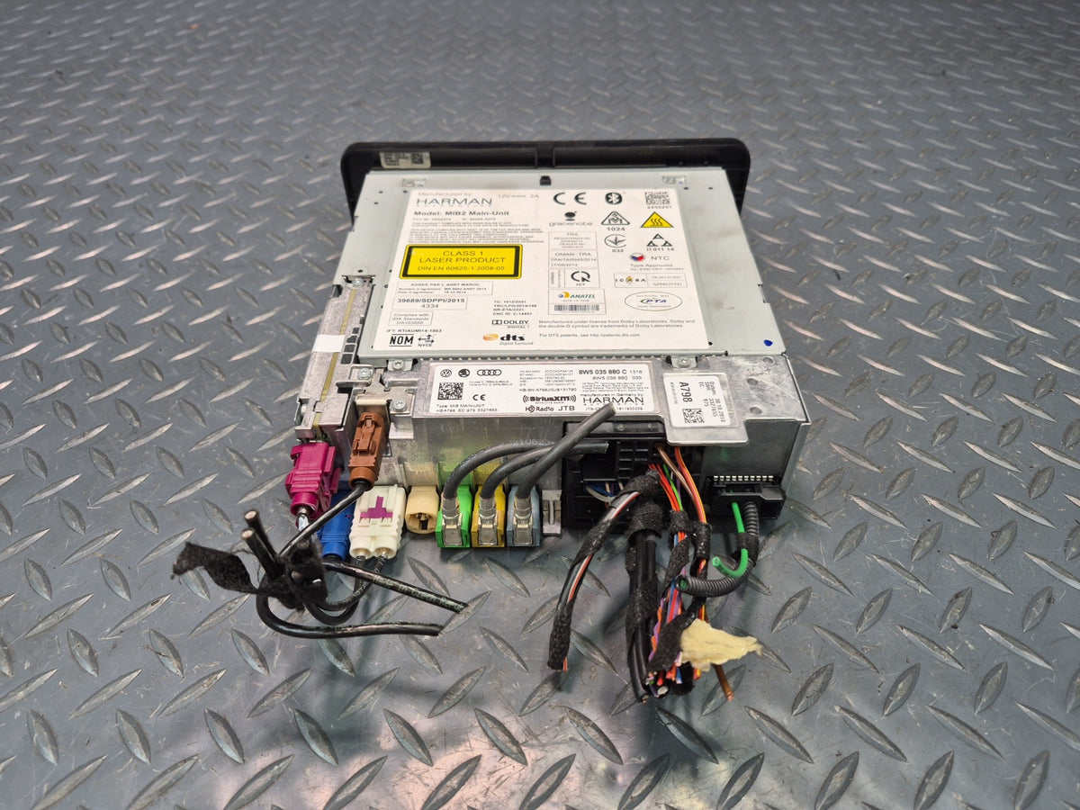 18-20 Audi A4 RS5 S5 Radio CD Multi Media Head Unit Module 8W5035880C OEM
