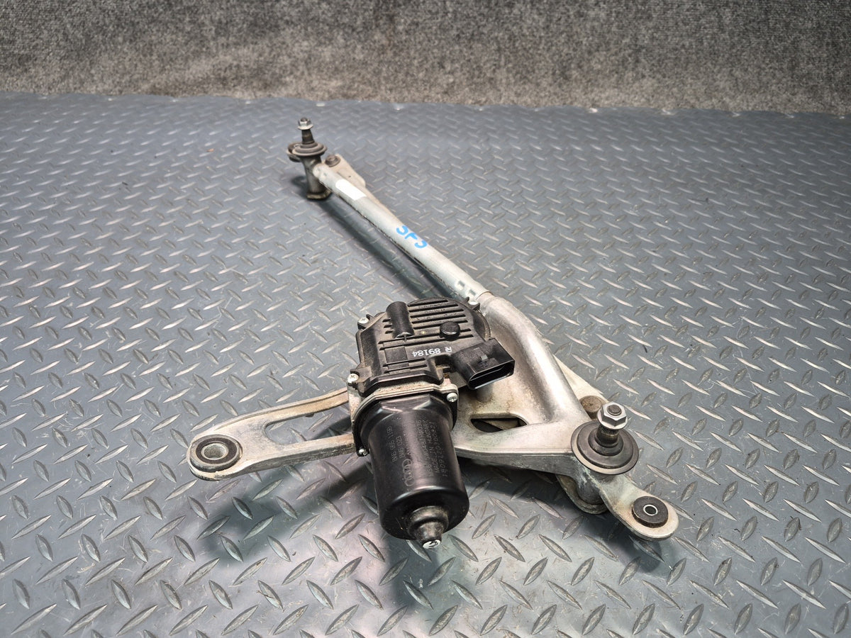 Audi A5 S5 RS5 Front Windshield Wiper Transmission Linkage w Motor 49K OEM