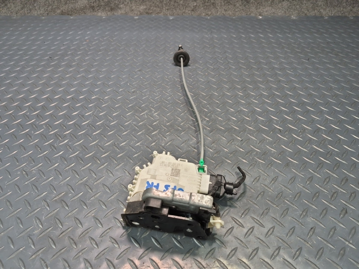 18-24 Audi A5 S5 Front Right Passenger Side Door Latch Lock Actuator w Cable OEM