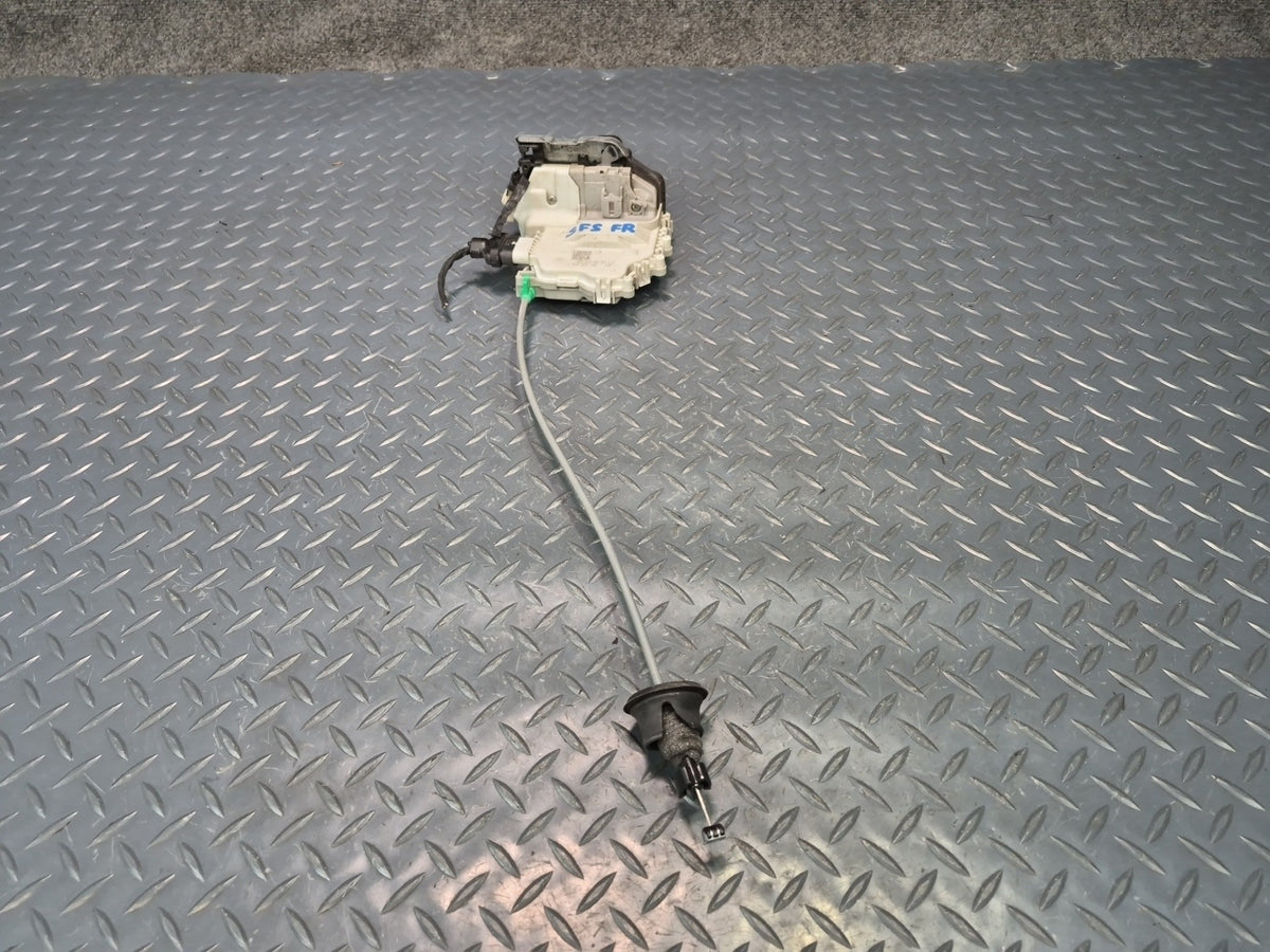 18-24 Audi A5 S5 Front Right Passenger Side Door Latch Lock Actuator w Cable OEM
