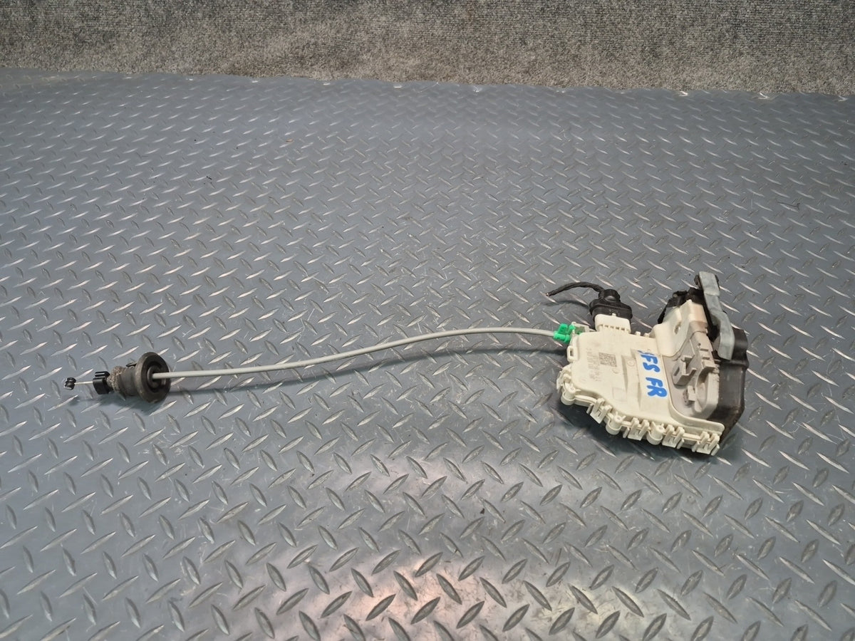 18-24 Audi A5 S5 Front Right Passenger Side Door Latch Lock Actuator w Cable OEM