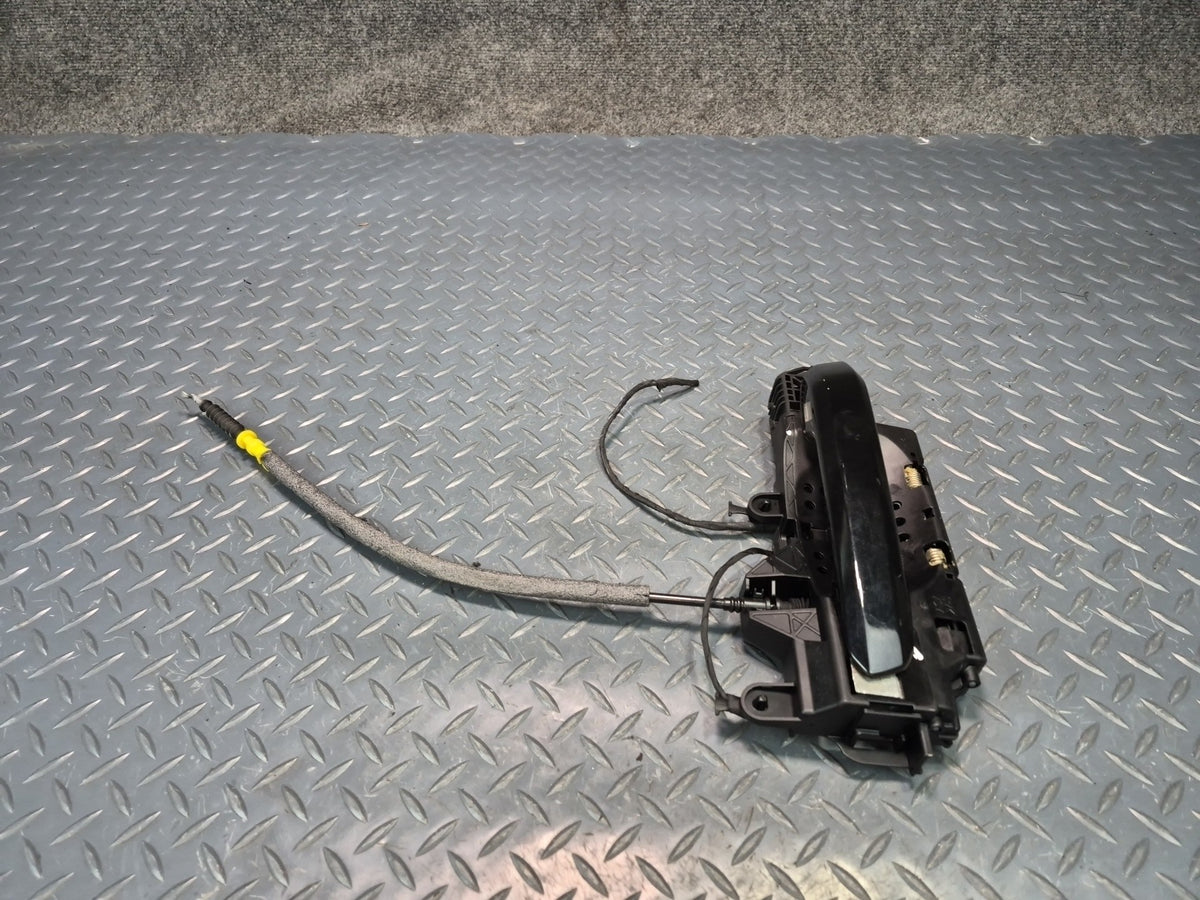 17-25 Audi A5 S5 Front Right Passenger Side Exterior Door Handle Black OEM