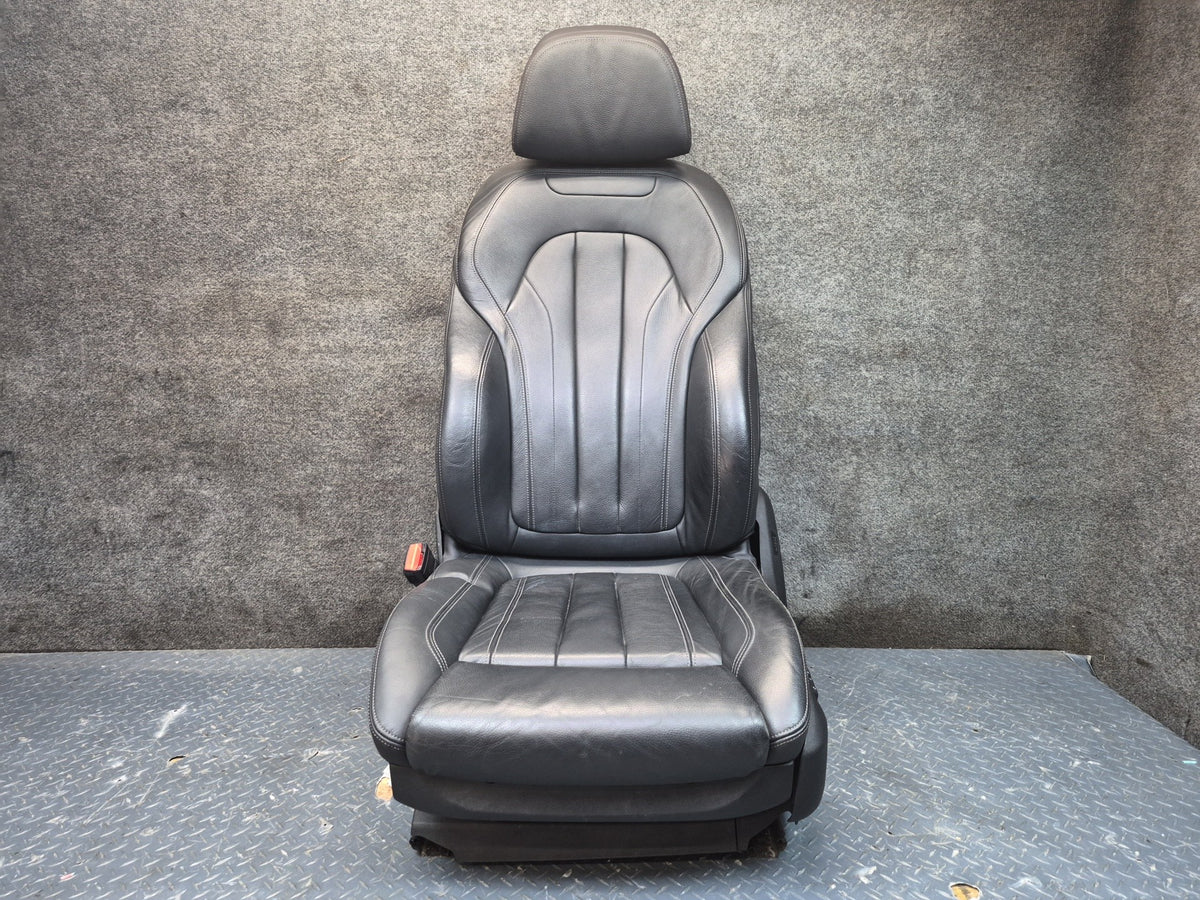 14-18 BMW F15 X5 Front Rear 2ND 3RD ROW Comfort Heated Leather Seat Set 72k