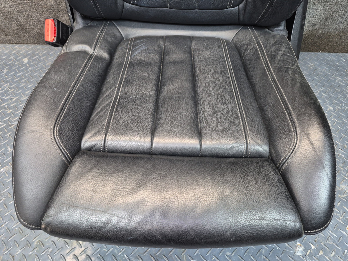 14-18 BMW F15 X5 Front Rear 2ND 3RD ROW Comfort Heated Leather Seat Set 72k