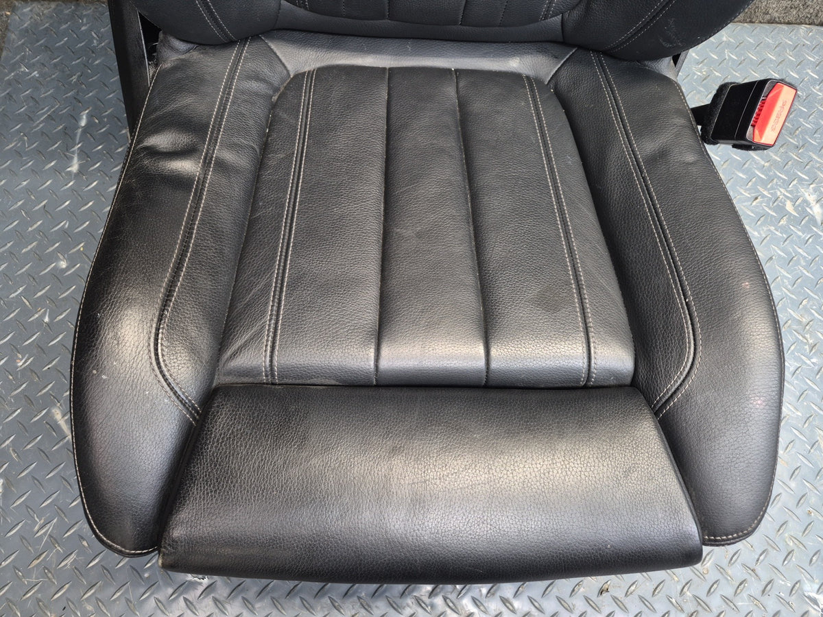 14-18 BMW F15 X5 Front Rear 2ND 3RD ROW Comfort Heated Leather Seat Set 72k