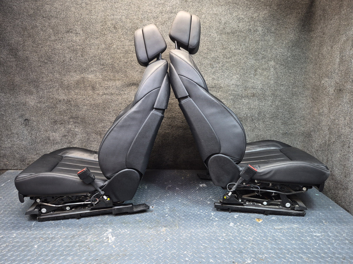 14-18 BMW F15 X5 Front Rear 2ND 3RD ROW Comfort Heated Leather Seat Set 72k