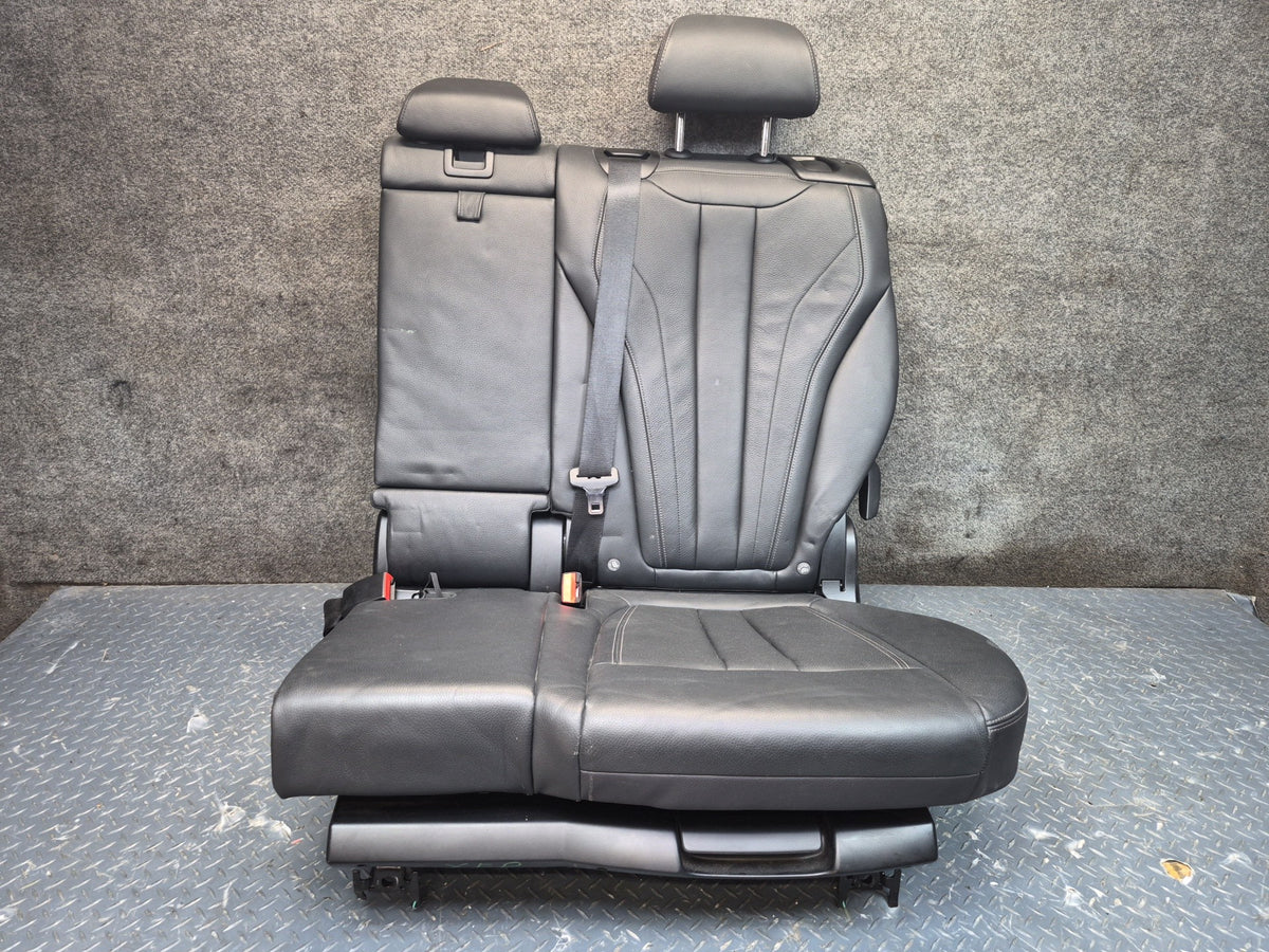 14-18 BMW F15 X5 Front Rear 2ND 3RD ROW Comfort Heated Leather Seat Set 72k
