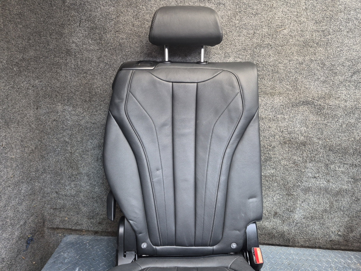 14-18 BMW F15 X5 Front Rear 2ND 3RD ROW Comfort Heated Leather Seat Set 72k