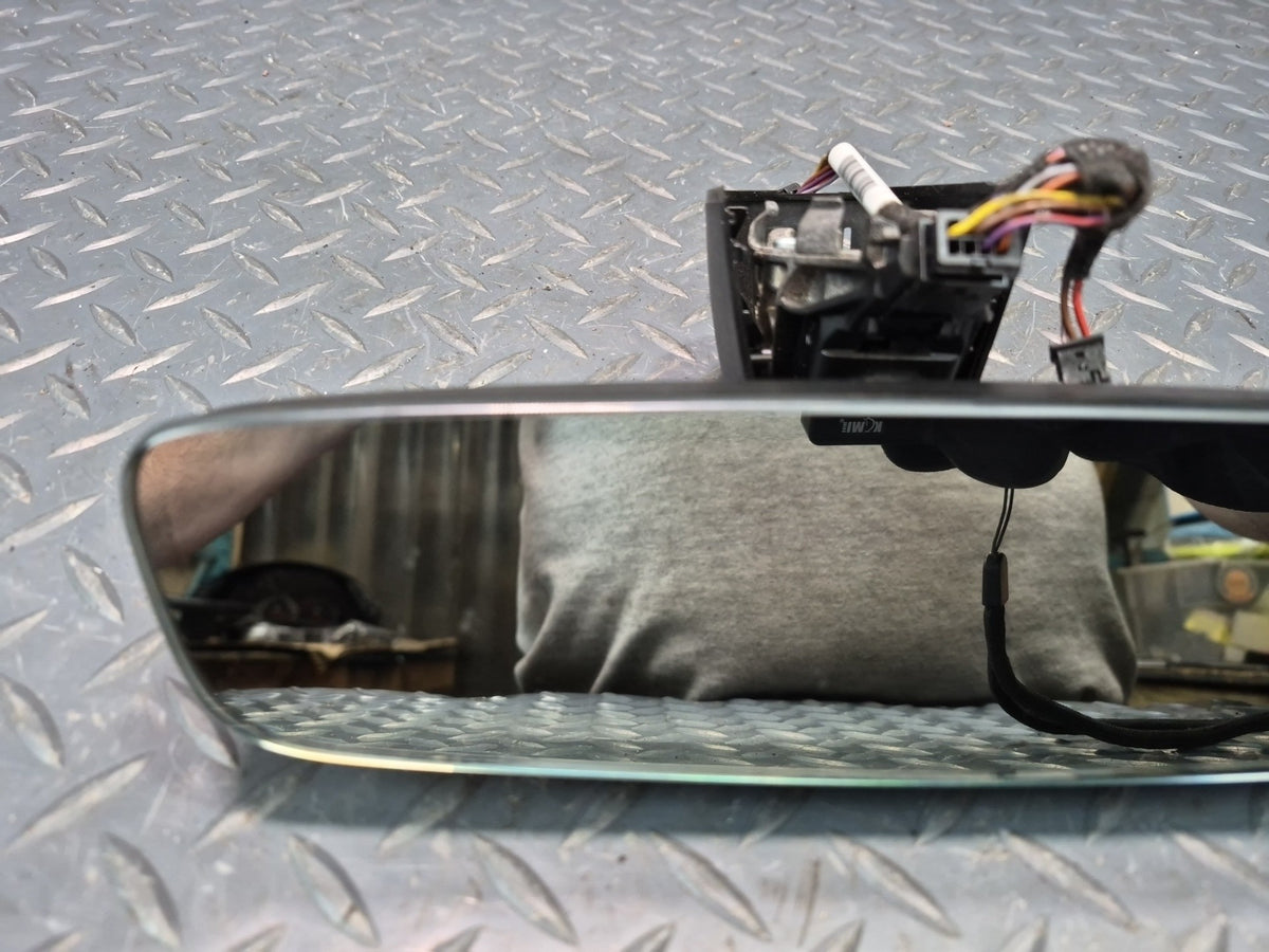 18-23 Audi A5 S5 SQ7 Auto Dim Interior Rear View Mirror w Compass Black OEM