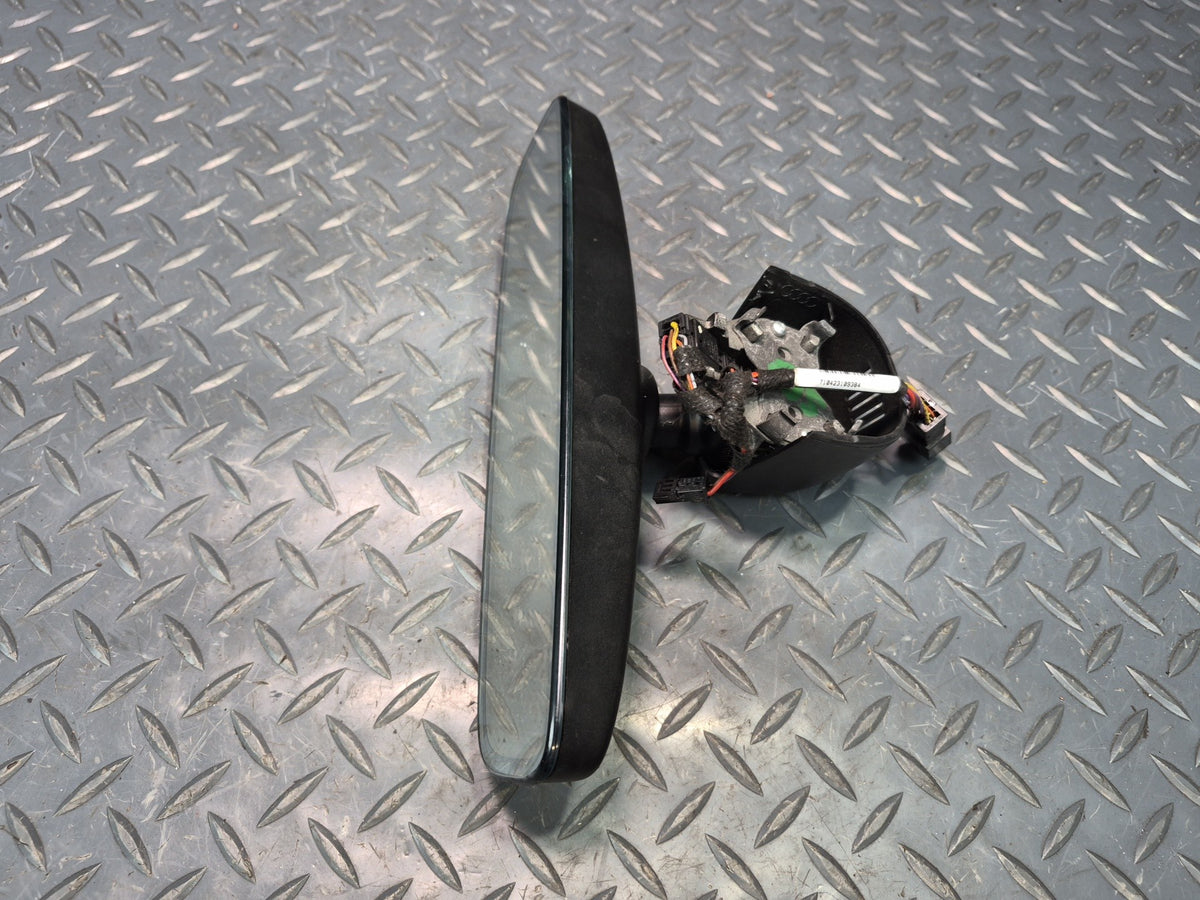 18-23 Audi A5 S5 SQ7 Auto Dim Interior Rear View Mirror w Compass Black OEM