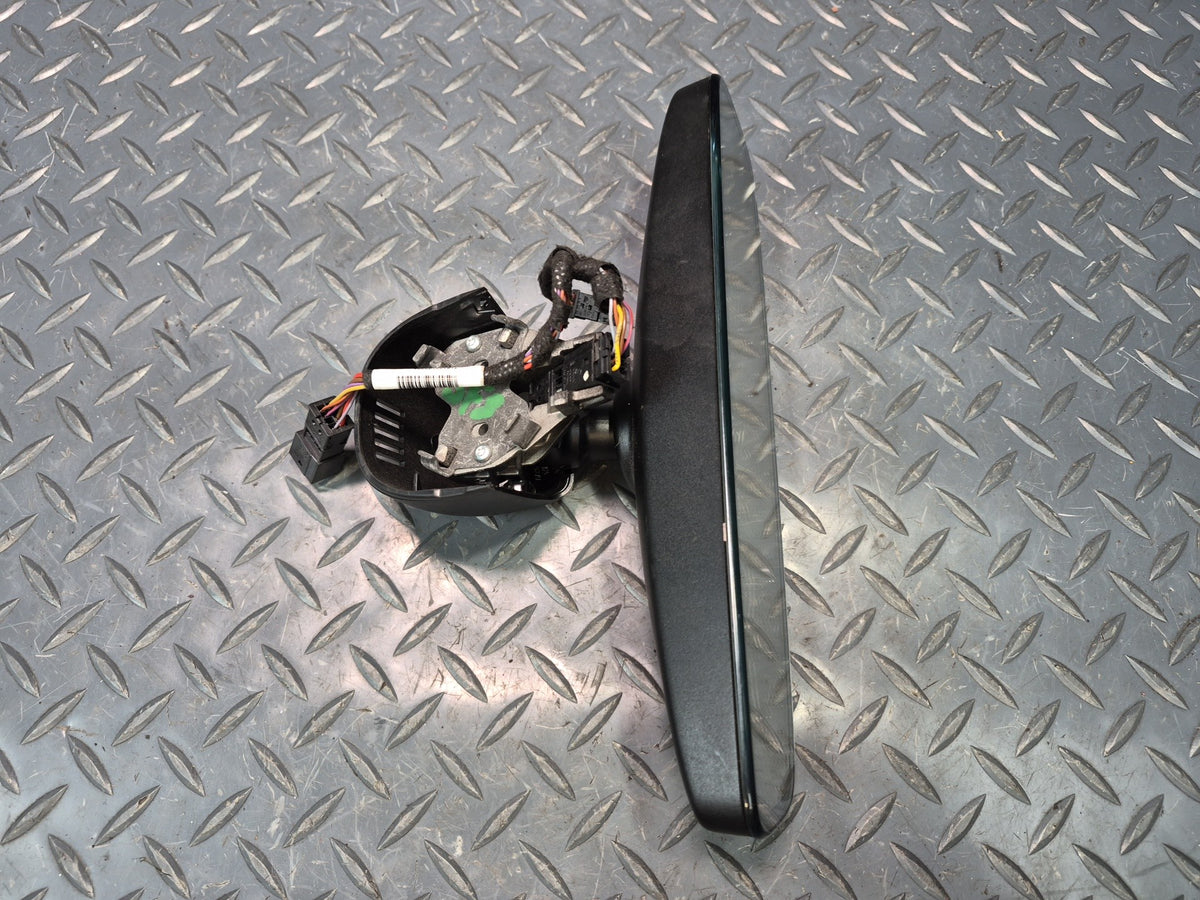 18-23 Audi A5 S5 SQ7 Auto Dim Interior Rear View Mirror w Compass Black OEM