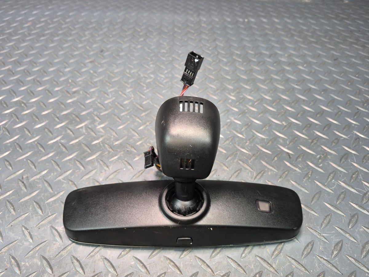 18-23 Audi A5 S5 SQ7 Auto Dim Interior Rear View Mirror w Compass Black OEM