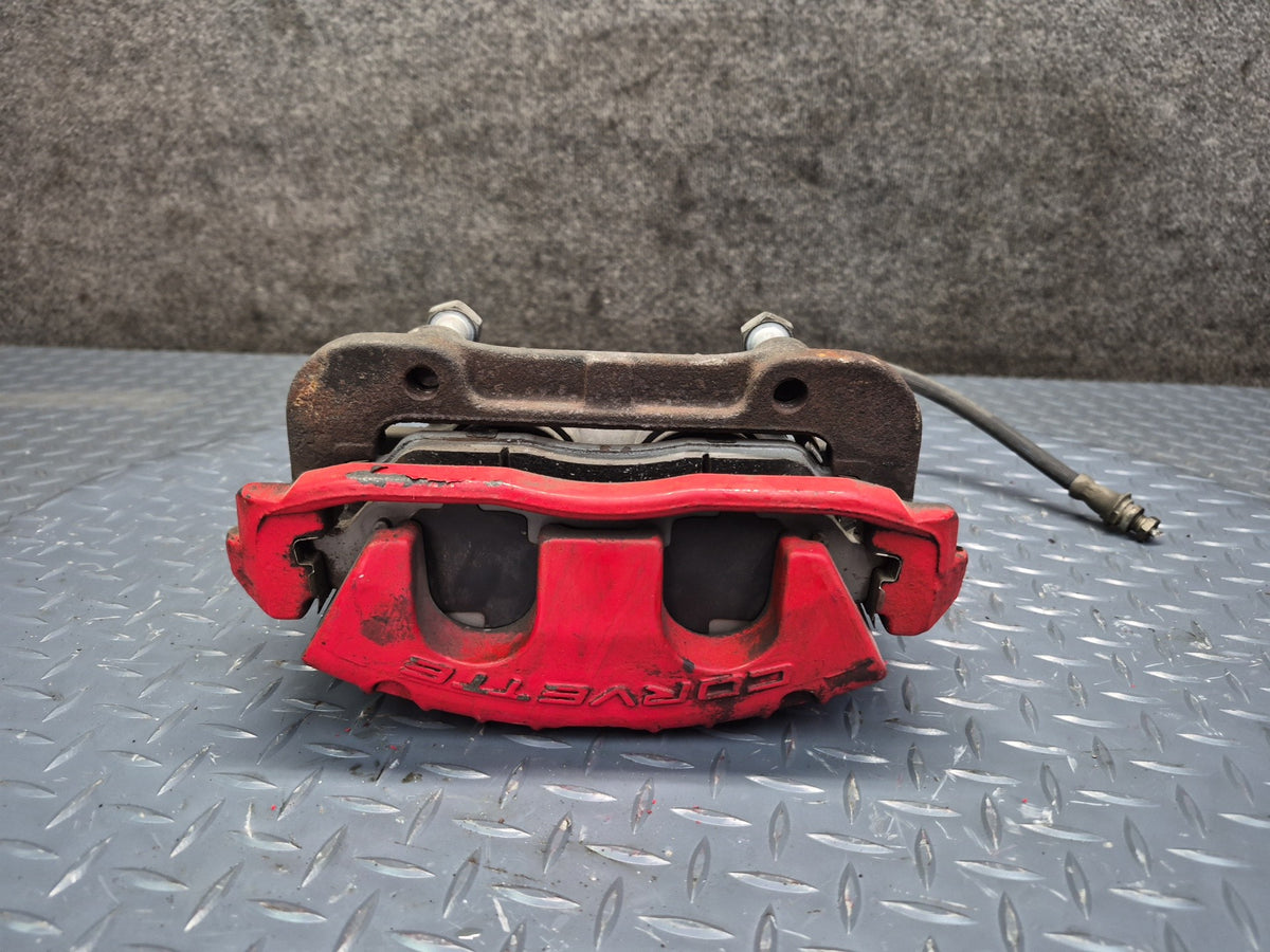 97-04 Chevrolet Corvette C5 Set of 2 Front Brake Caliper PBR 64K Miles OEM