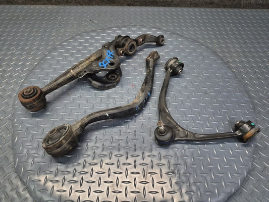 02-10 Lexus UZZ40L SC430 Set of 3 Front Right Lower & Upper Control Arm